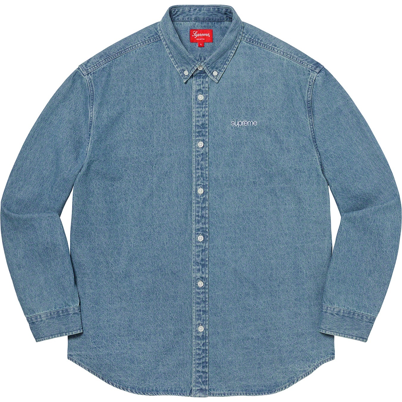Classic Logo Denim Shirt view 3